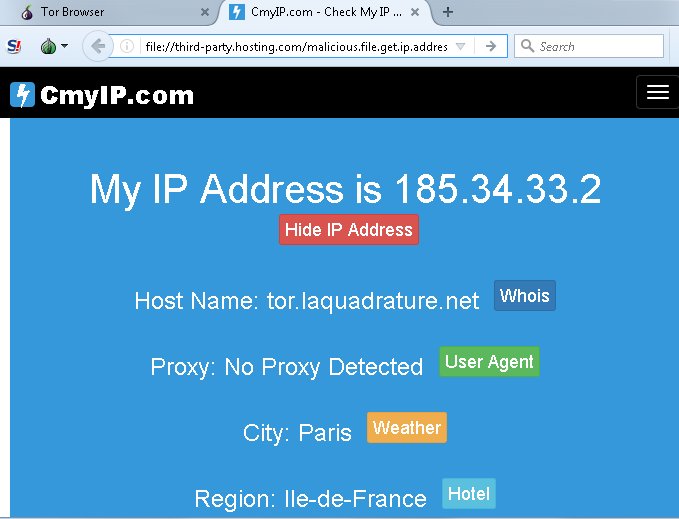 ip address for tor browser hyrda