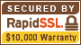 secured by rapidssl site seal 